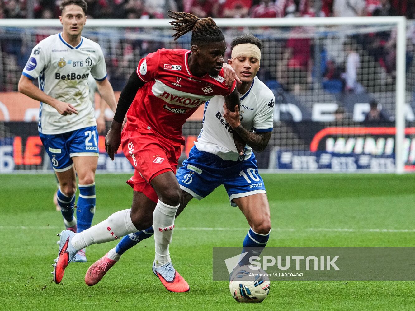 Russia Soccer Premier-League Dynamo - Spartak