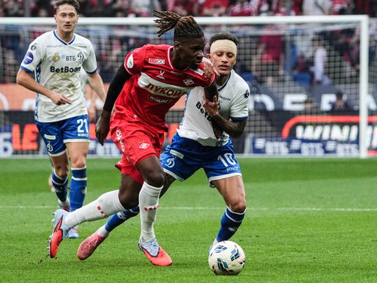 Russia Soccer Premier-League Dynamo - Spartak