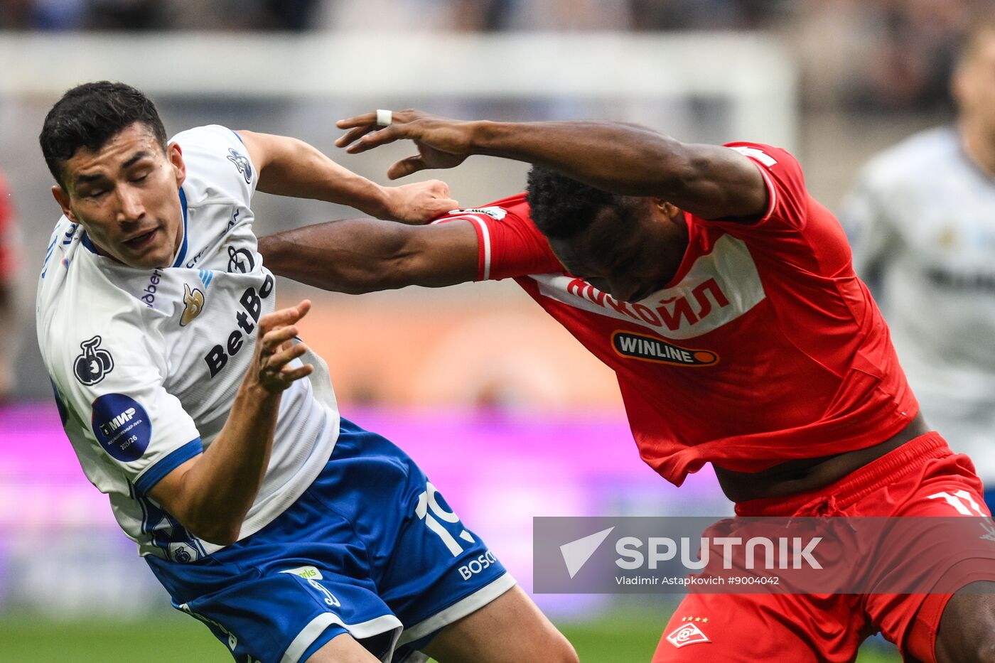 Russia Soccer Premier-League Dynamo - Spartak
