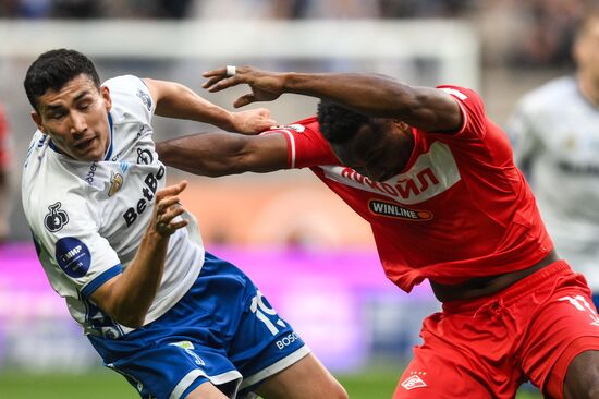 Russia Soccer Premier-League Dynamo - Spartak