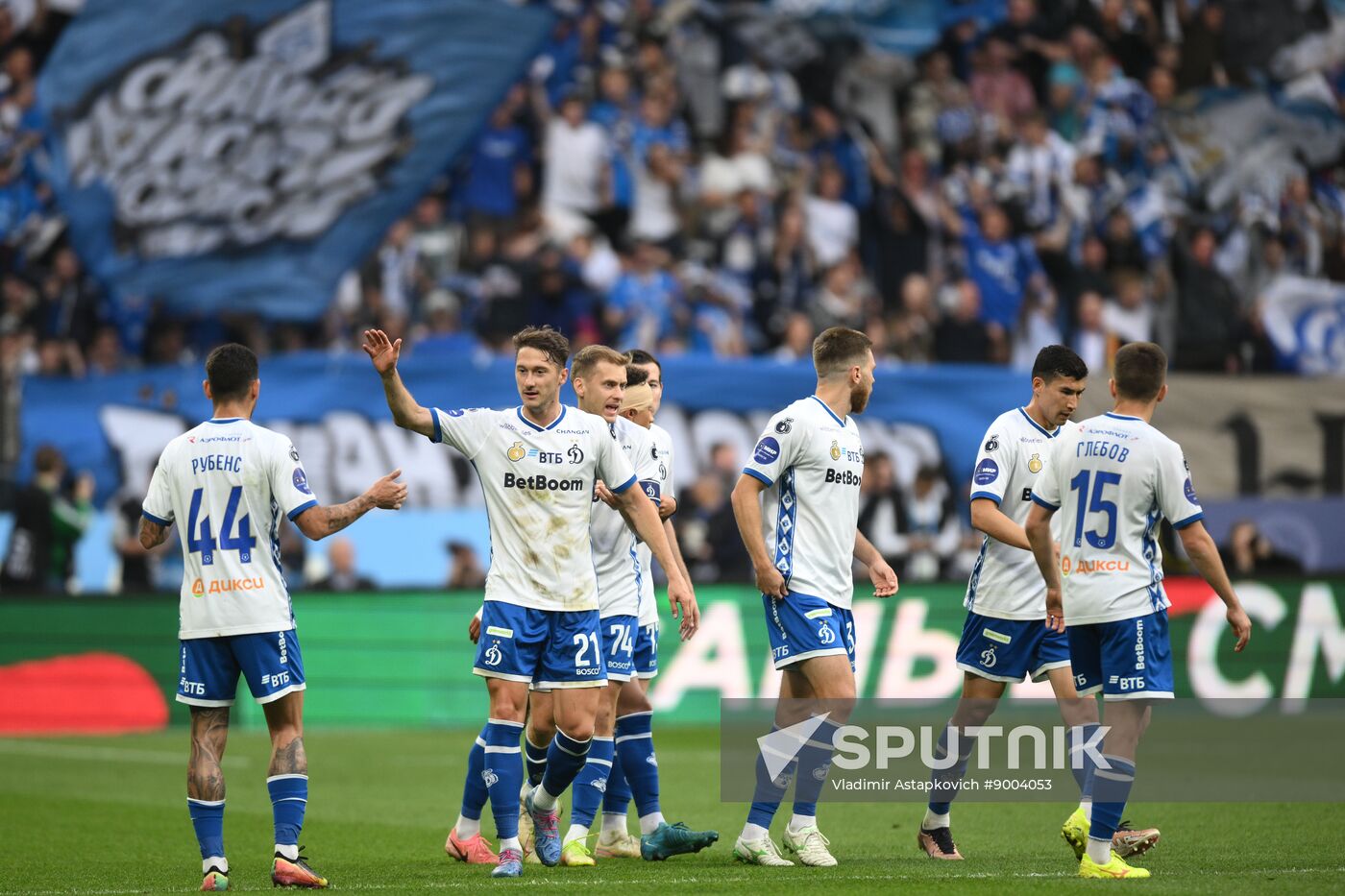 Russia Soccer Premier-League Dynamo - Spartak