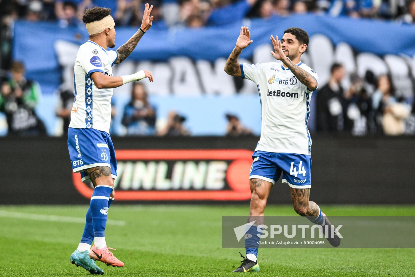 Russia Soccer Premier-League Dynamo - Spartak