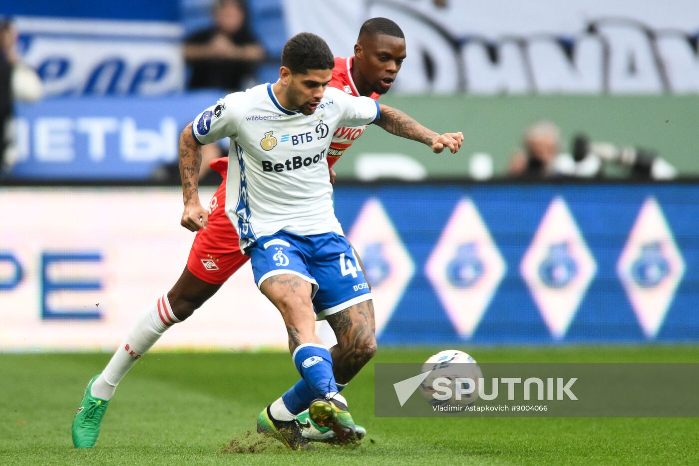 Russia Soccer Premier-League Dynamo - Spartak