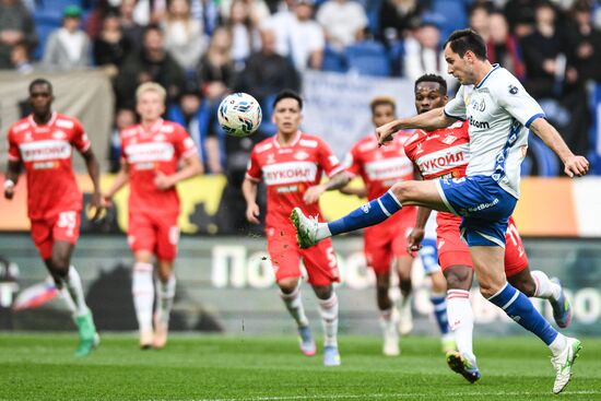 Russia Soccer Premier-League Dynamo - Spartak