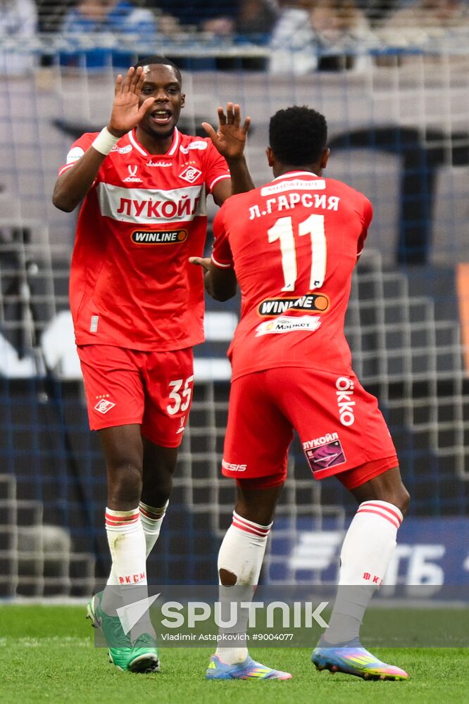Russia Soccer Premier-League Dynamo - Spartak