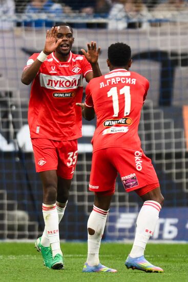 Russia Soccer Premier-League Dynamo - Spartak