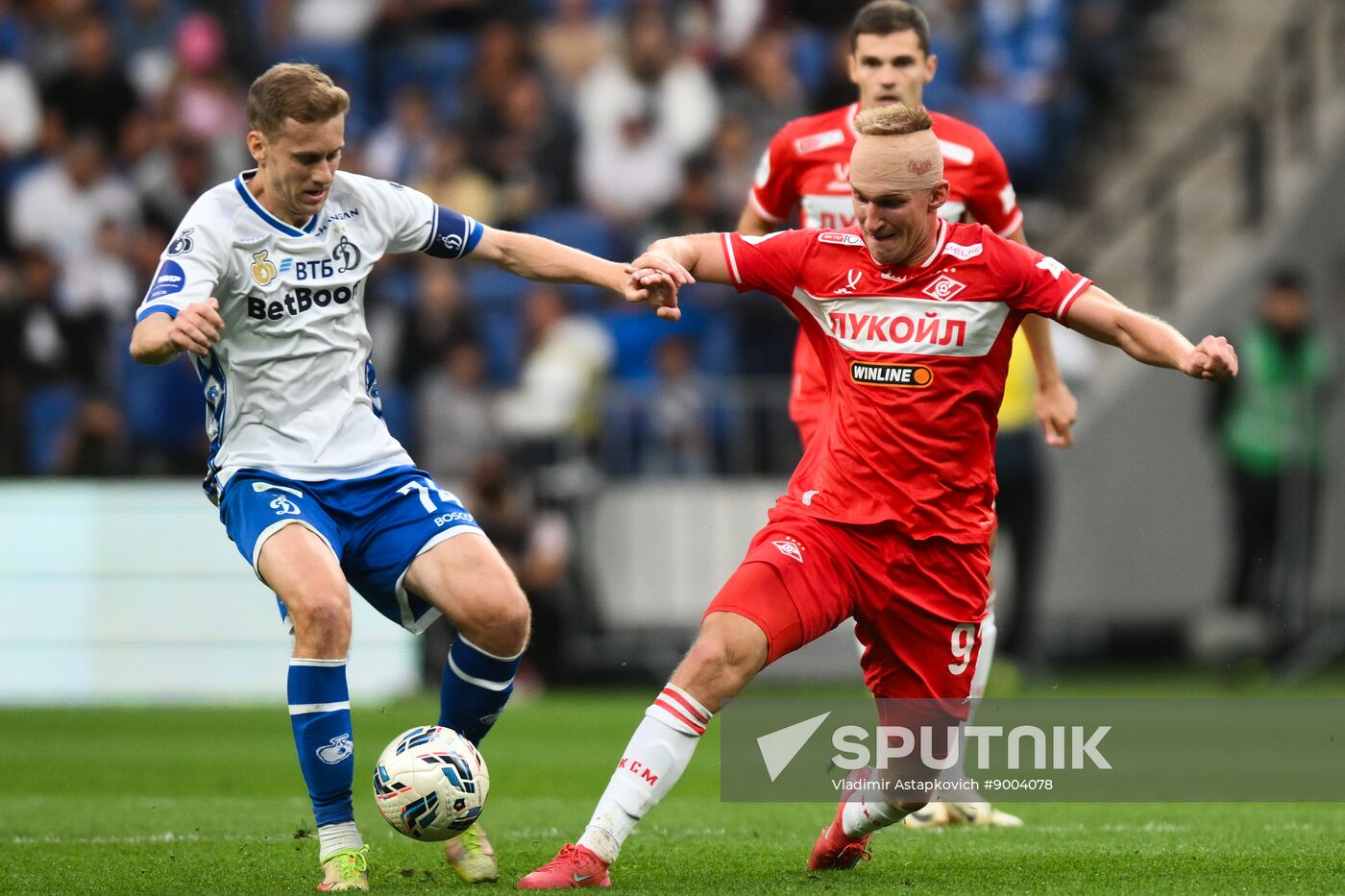 Russia Soccer Premier-League Dynamo - Spartak