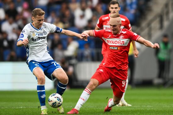 Russia Soccer Premier-League Dynamo - Spartak