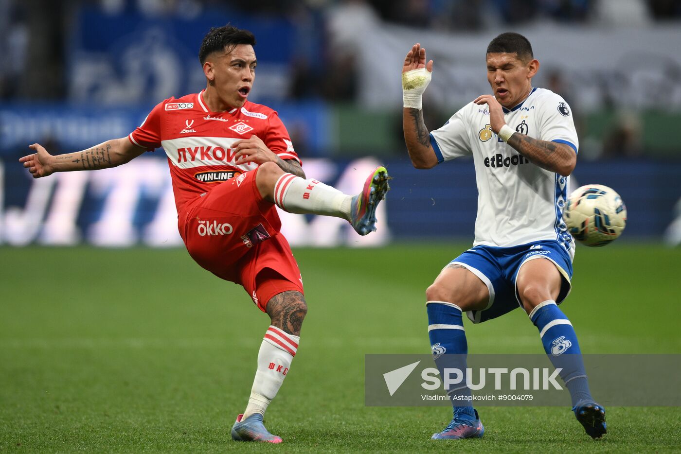 Russia Soccer Premier-League Dynamo - Spartak