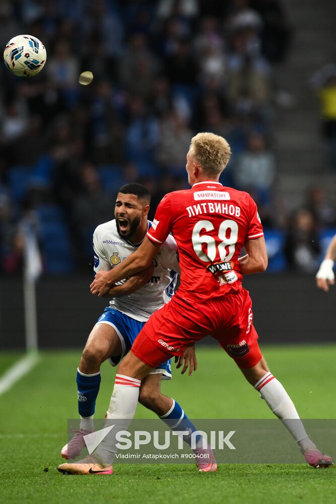 Russia Soccer Premier-League Dynamo - Spartak