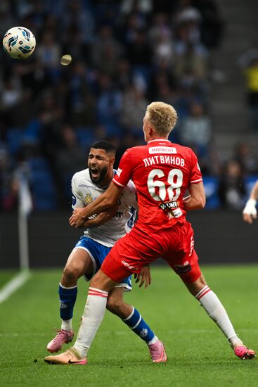 Russia Soccer Premier-League Dynamo - Spartak