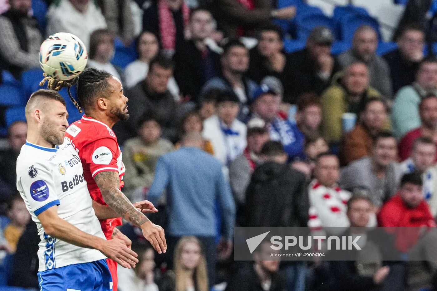 Russia Soccer Premier-League Dynamo - Spartak