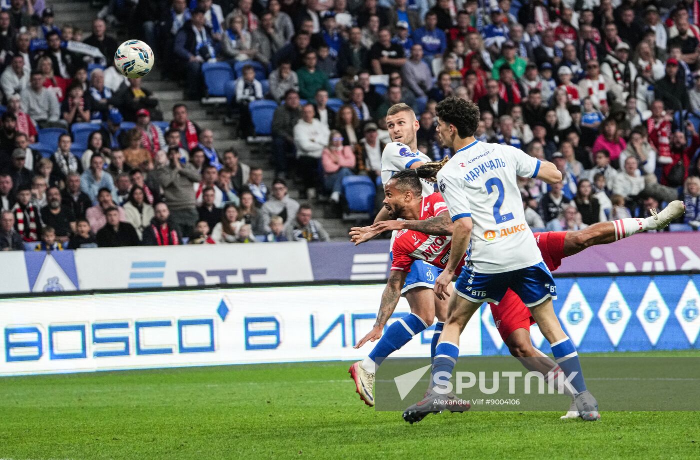 Russia Soccer Premier-League Dynamo - Spartak