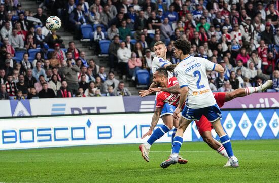 Russia Soccer Premier-League Dynamo - Spartak