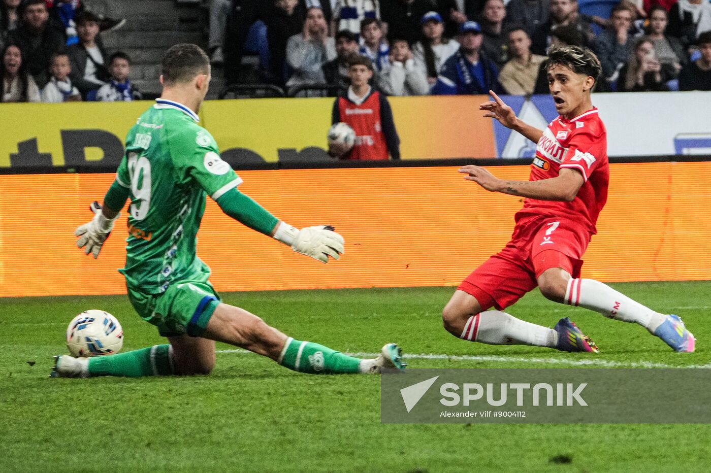 Russia Soccer Premier-League Dynamo - Spartak