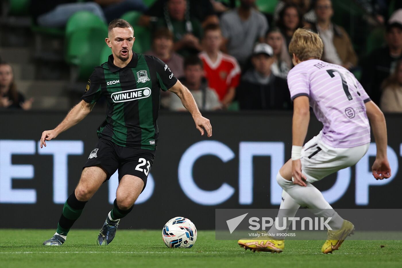Russia Soccer Premier-League Krasnodar - Akron