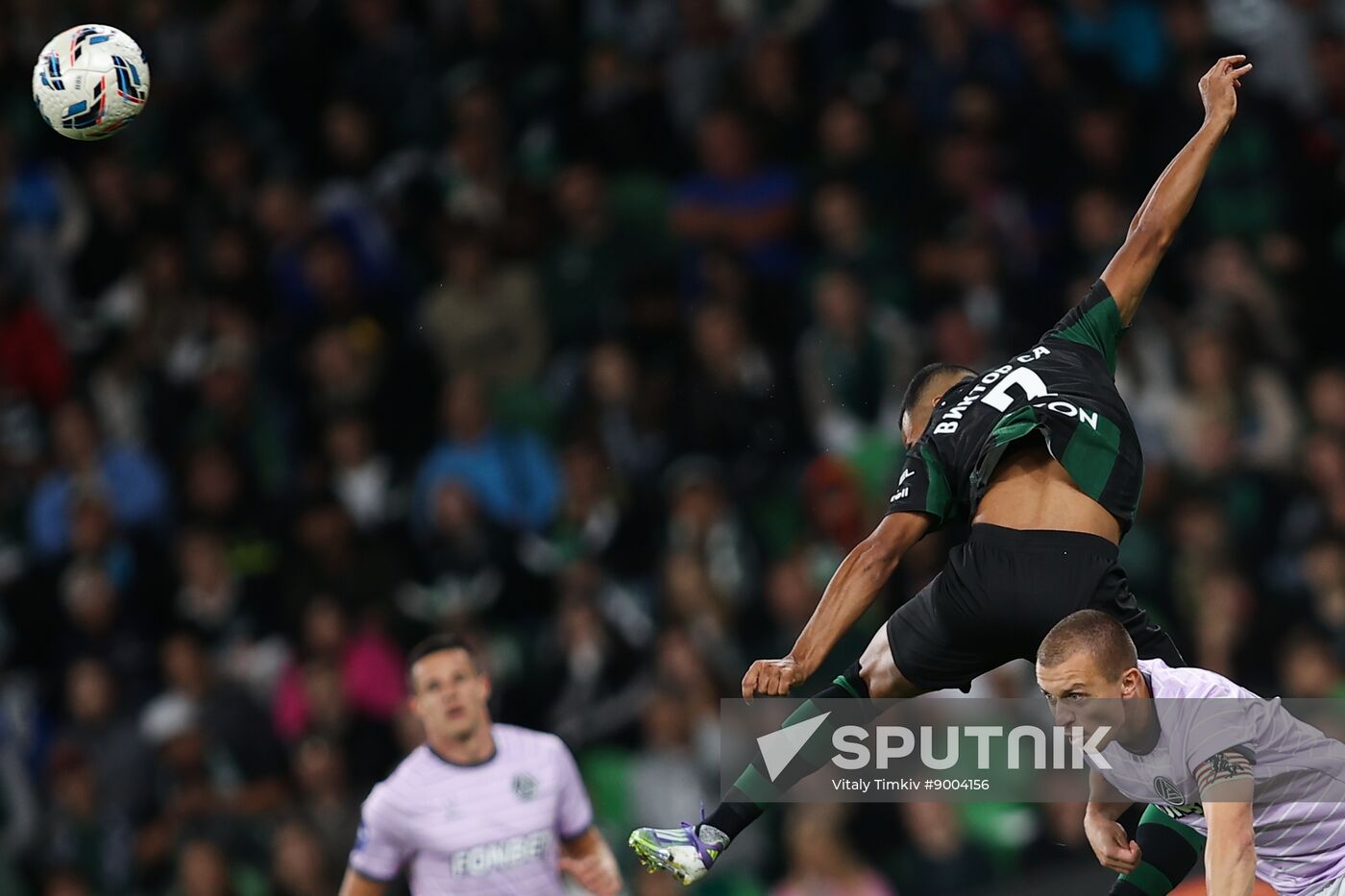 Russia Soccer Premier-League Krasnodar - Akron