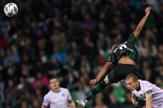 Russia Soccer Premier-League Krasnodar - Akron