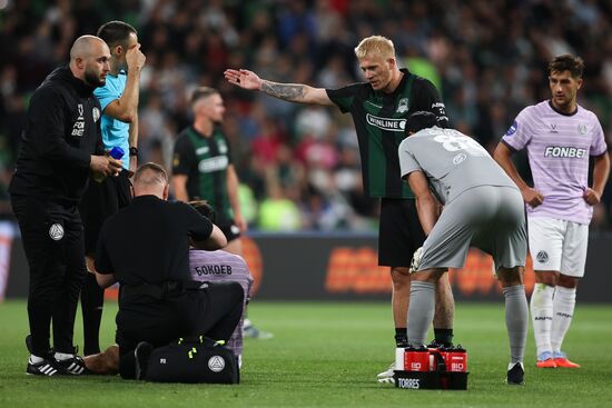 Russia Soccer Premier-League Krasnodar - Akron