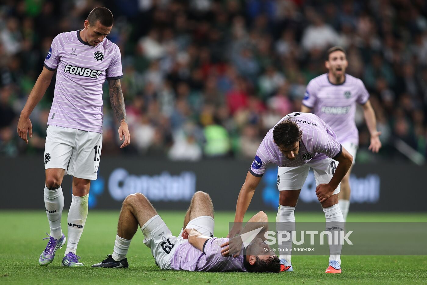 Russia Soccer Premier-League Krasnodar - Akron