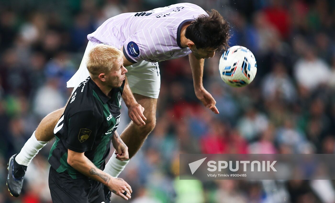 Russia Soccer Premier-League Krasnodar - Akron