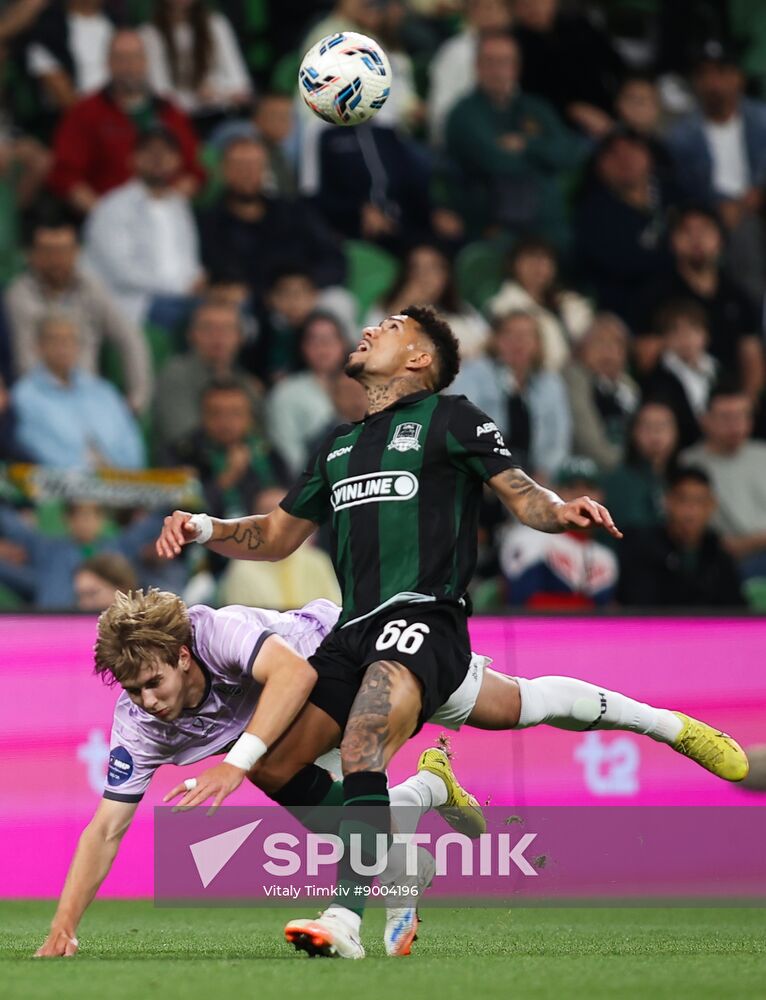 Russia Soccer Premier-League Krasnodar - Akron