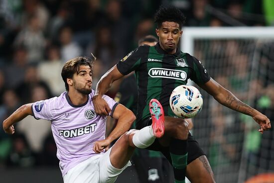 Russia Soccer Premier-League Krasnodar - Akron