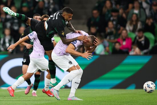 Russia Soccer Premier-League Krasnodar - Akron