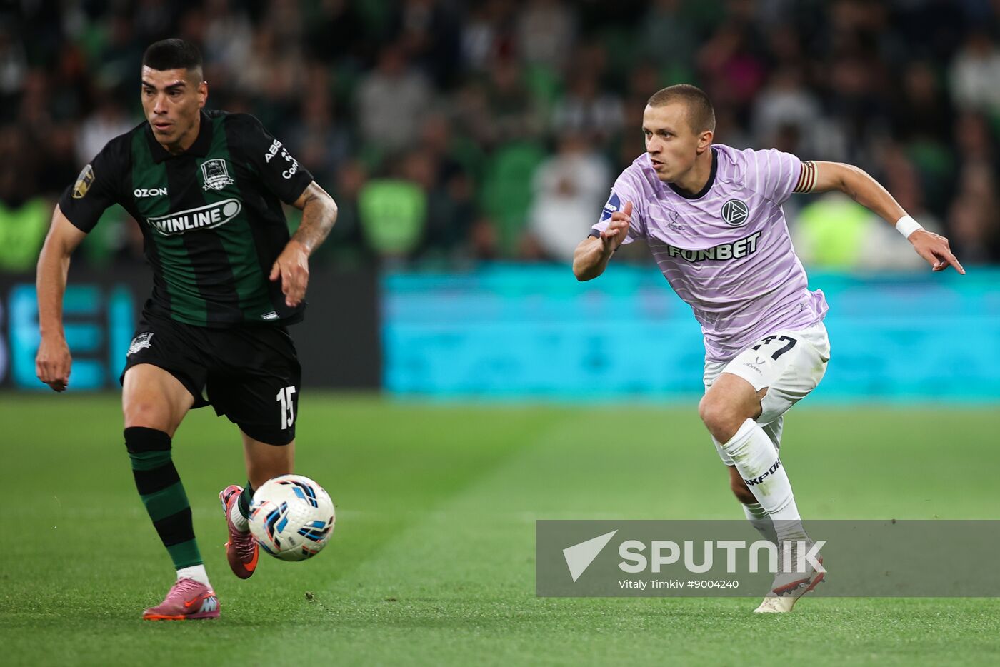 Russia Soccer Premier-League Krasnodar - Akron