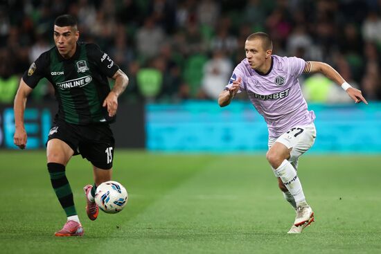 Russia Soccer Premier-League Krasnodar - Akron