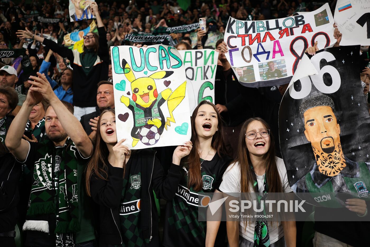 Russia Soccer Premier-League Krasnodar - Akron