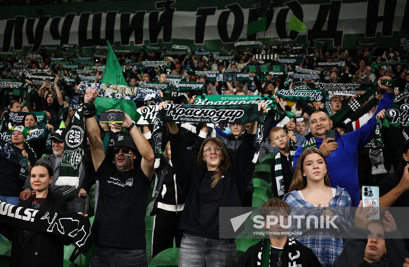 Russia Soccer Premier-League Krasnodar - Akron