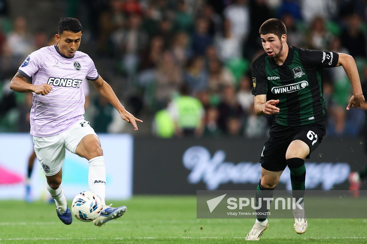 Russia Soccer Premier-League Krasnodar - Akron