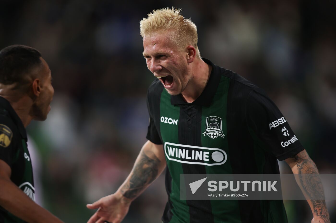 Russia Soccer Premier-League Krasnodar - Akron