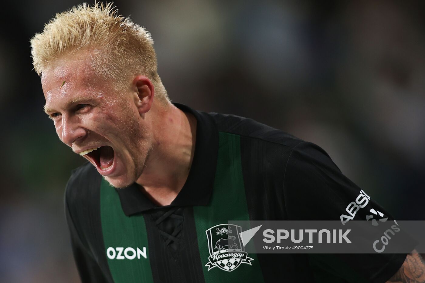 Russia Soccer Premier-League Krasnodar - Akron