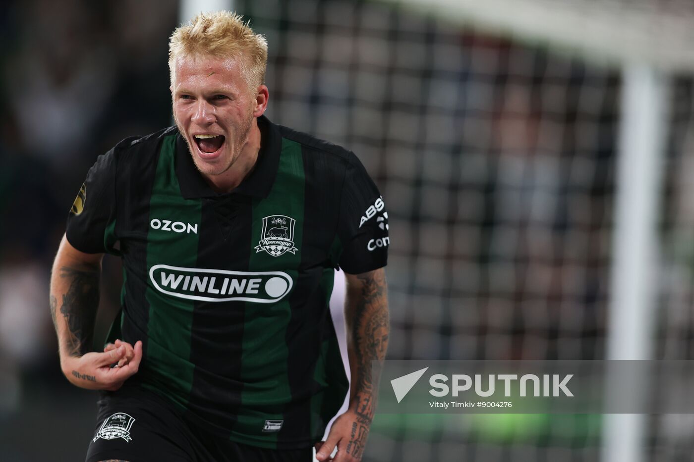 Russia Soccer Premier-League Krasnodar - Akron