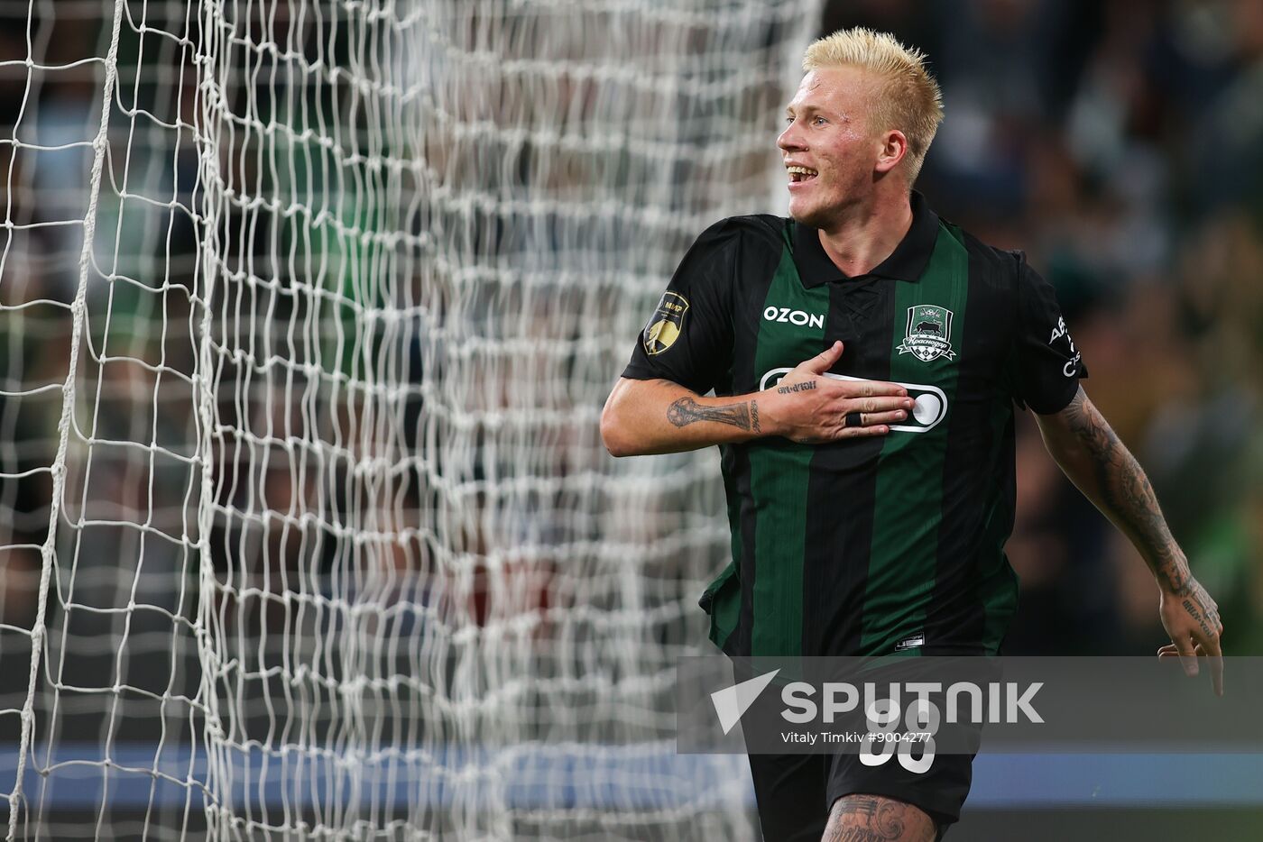 Russia Soccer Premier-League Krasnodar - Akron