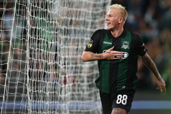 Russia Soccer Premier-League Krasnodar - Akron