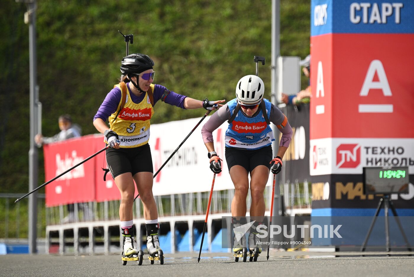 Russia Summer Biathlon Championships Relay