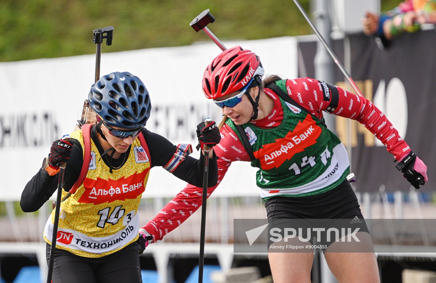 Russia Summer Biathlon Championships Relay