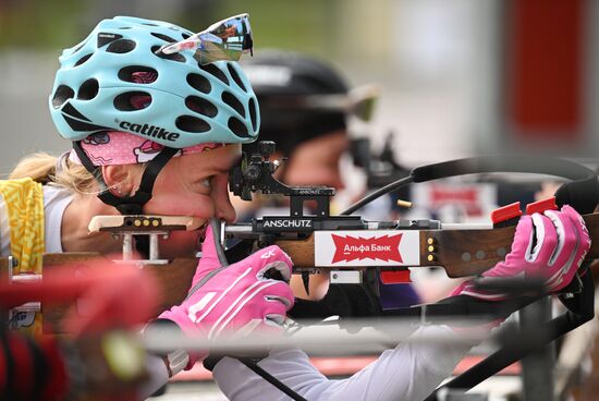 Russia Summer Biathlon Championships Relay