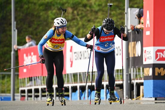Russia Summer Biathlon Championships Relay