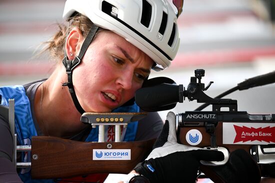 Russia Summer Biathlon Championships Relay