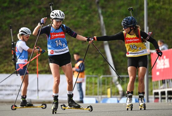 Russia Summer Biathlon Championships Relay