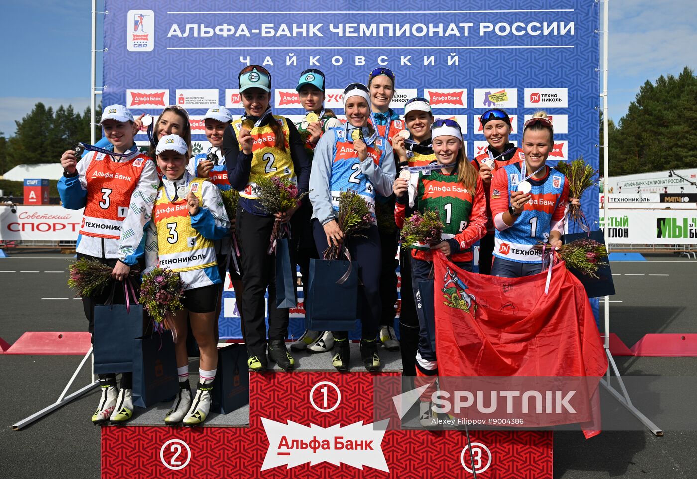 Russia Summer Biathlon Championships Relay
