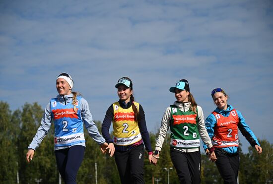 Russia Summer Biathlon Championships Relay