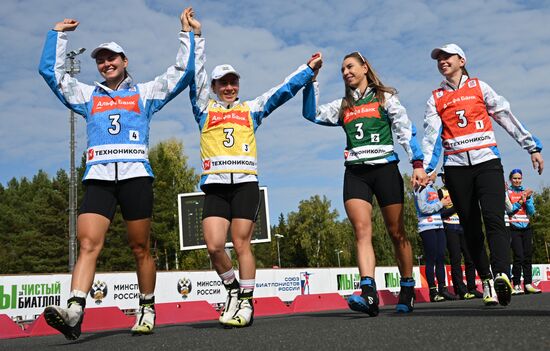 Russia Summer Biathlon Championships Relay