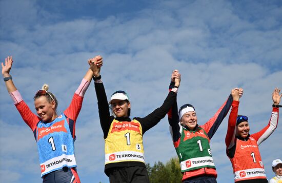 Russia Summer Biathlon Championships Relay