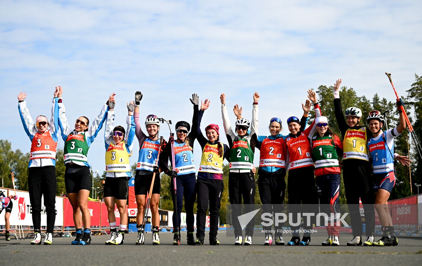 Russia Summer Biathlon Championships Relay