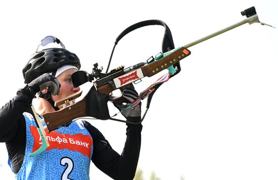 Russia Summer Biathlon Championships Relay